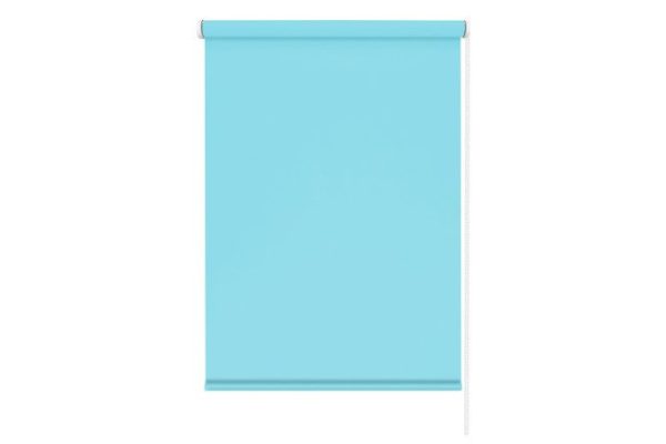 Roller blind Light color turquoise, 103x160 cm