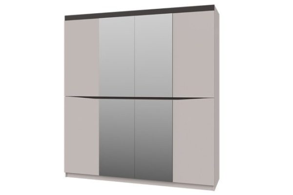 Wardrobe with mirror Tiana
