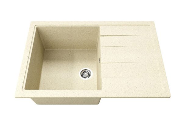 Kitchen sink Henna T120114 with drainer 75x50.5x21.8 cm