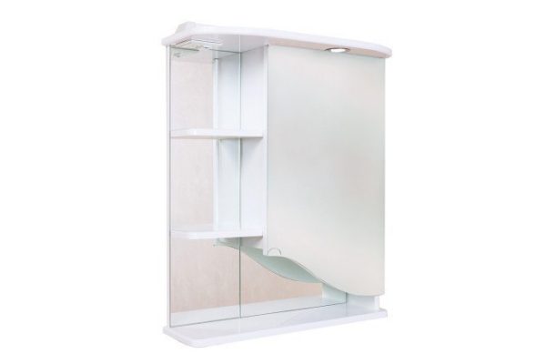 Mirror cabinet with lighting ONIKA Viola 60 206004, right 60x71.2x24.5 cm, Right
