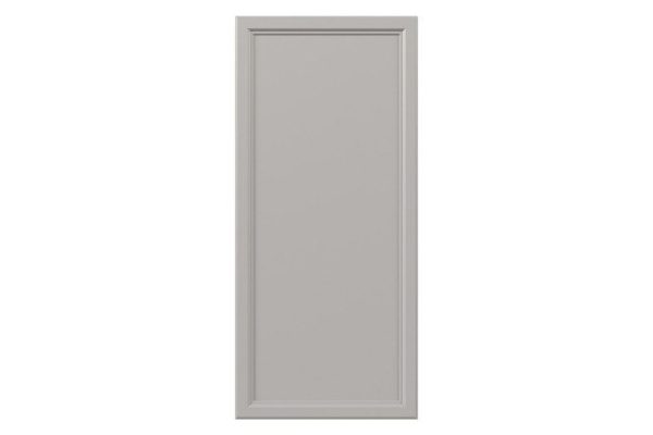 Front of Gloria cabinet-case for refrigerator 59.6x131.6 cm, color gray silk