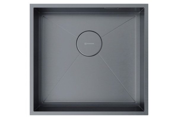 Inset sink OMOIKIRI Kasen 48-26-INT-GM 4997058 48x45x17.5 cm