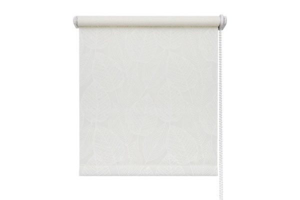 Roller blind Decofest Lana Mini color white, 50x160 cm