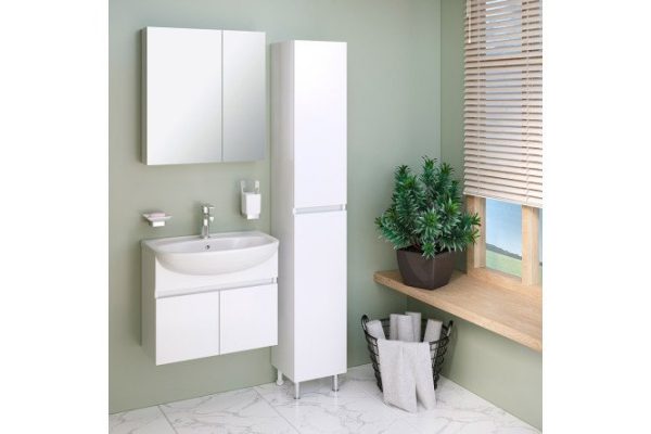 Bathroom furniture RUNO Lada 60 hanging, white