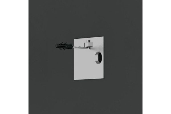 Wall mirror in a baguette frame EVOFORM antique gold 76x96 cm