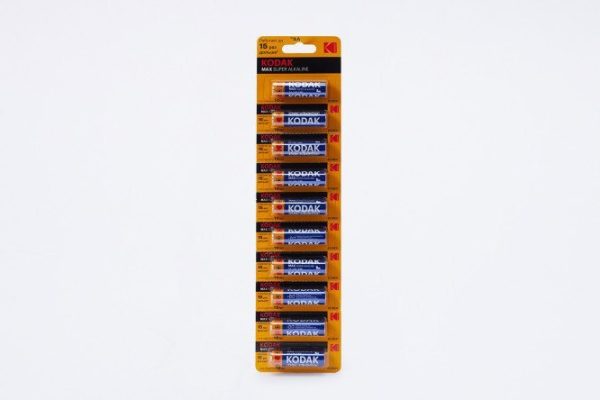 Kodak MAX LR6 AA batteries, 10 pcs.