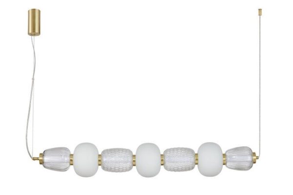 LED pendant chandelier FAVOURITE Bella 15.1 sq.m., LED, 110 cm