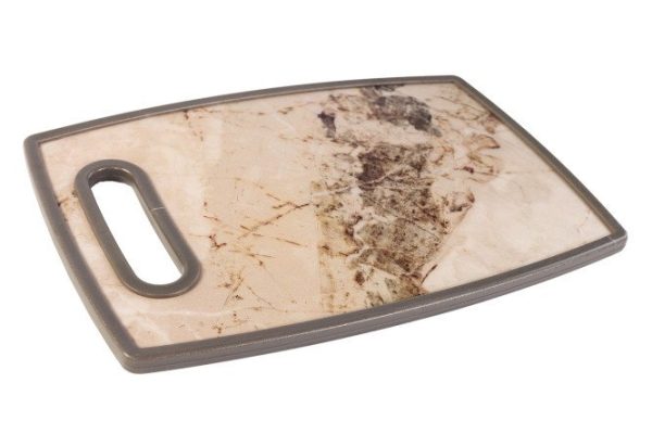Cutting board Marble 20x1.1x30 cm, Polypropylene, 1 pc.