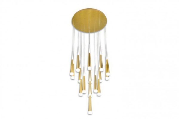 LED chandelier CITILUX Vegas 38 sq.m., LED, 66 cm