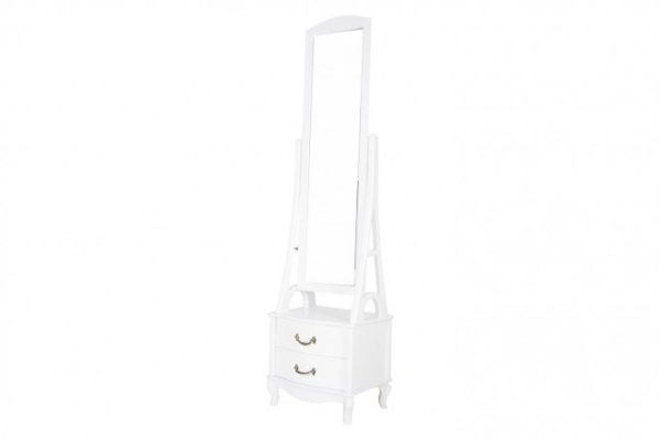 Cabinet with mirror Athena milky oak 49.4x187.2 cm