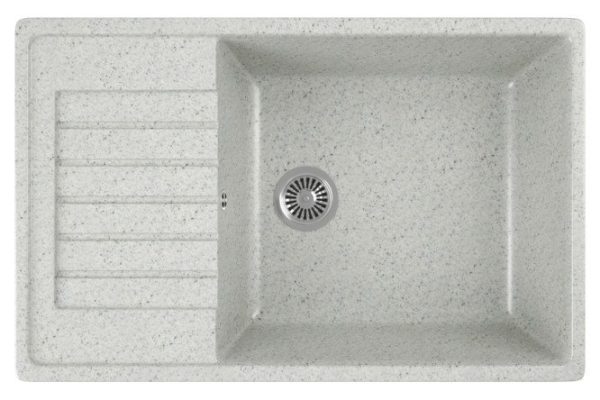Inset sink with drainer GreenStone GRS-78L 310 50x78x18 cm