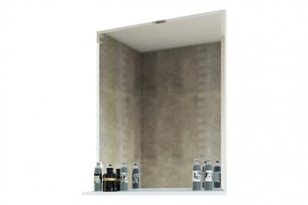 Mirror with shelf Sanflor Audrey 80x75.1x14 cm