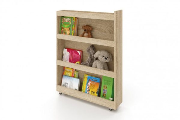 Retractable headboard Sherwood oak Sonoma color