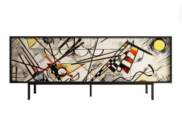 Emerson by Kandinsky 4-door chest of drawers