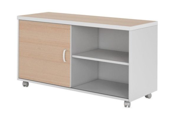 Gredencia Flash white 120x44x63.5 cm