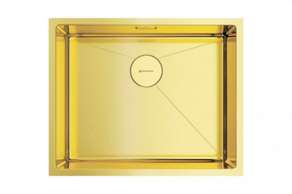 Inset sink OMOIKIRI Taki 54-U/IF-LG 4973093, light gold 54x44x20 cm