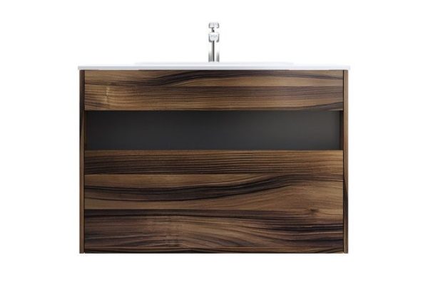 Base with niche AM.PM Func M8FFUX0801WG 80.8 cm, frame color white gloss, facade color white gloss