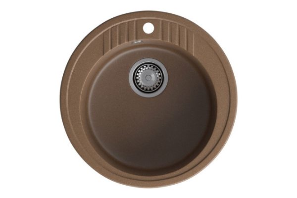 Inset sink GRANFEST Rondo GF-R-520 52x52x20 cm