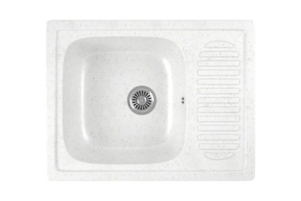 GreenStone GRS-13-331 mortise sink with drainer 50x65x19 cm