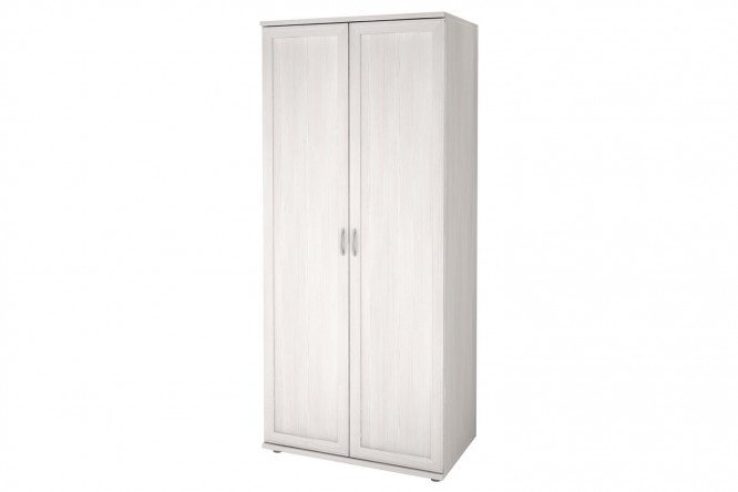 2-door wardrobe Nika-Lux 90.2x205.6x54.6 cm, white Bodega