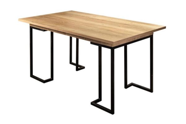 Loft dining table extendable 120x75x80 cm