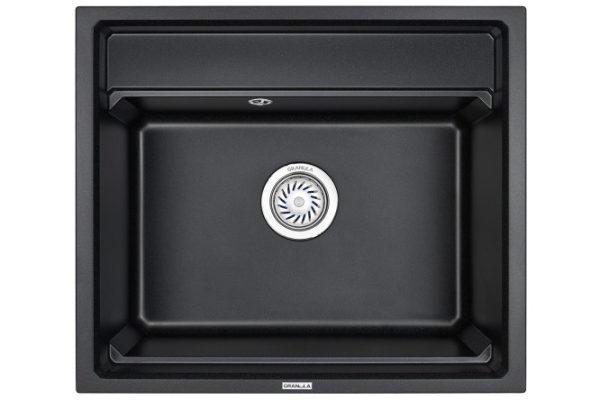 Inset sink with wing GRANULA Kitchen Space 6003 60x51x24.5 cm