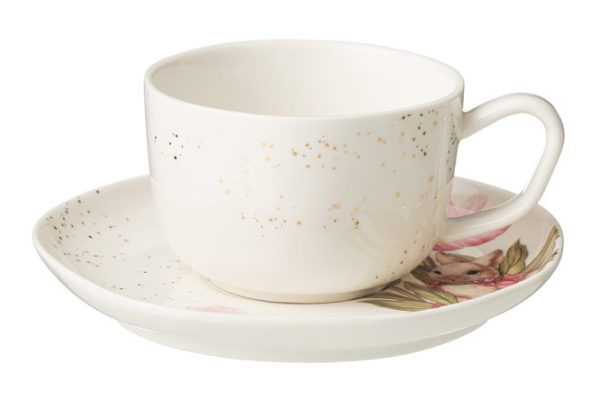 Lefard Sunday tea pair for 1 person 250 ml, Porcelain