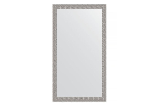 Floor mirror in a baguette frame EVOFORM BY 6021 embossed silver 111x201 cm