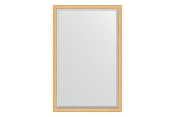 Wall mirror with bevel in a baguette frame EVOFORM BY 1213 pine 111x171 cm