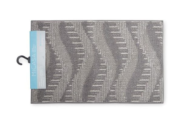 Bathroom rug MICASA Oslo 50x80 cm, Polyester