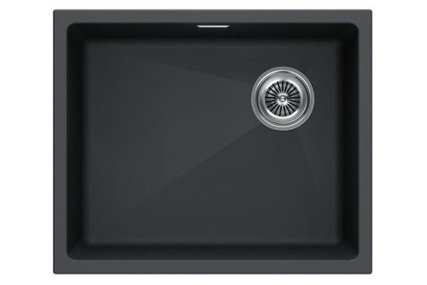 Undermount sink PAULMARK Lumi 55UNI-SKEW IT-GRANIT LU55SK-AN 55.5x44x21 cm