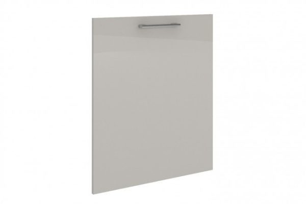 Amika dishwasher front 59.6x71.6 cm, pearl gray glossy color