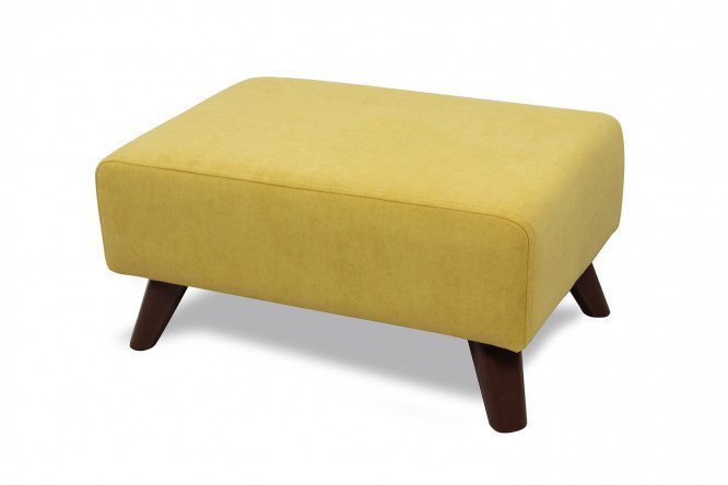 Pouf Bertrand TP 97 mustard