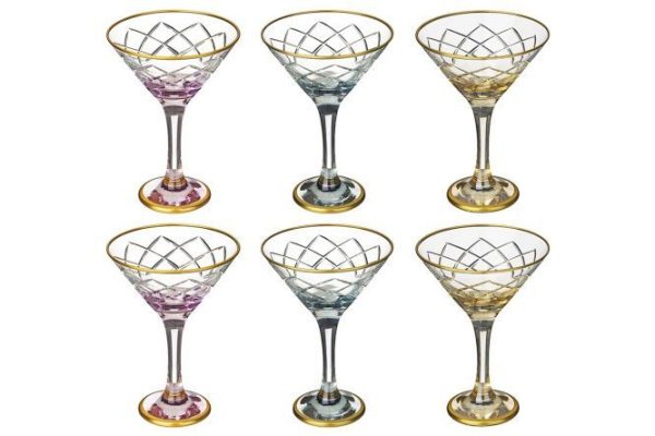 Set of wine glasses 197-1009 175 ml, Glass, 6 pcs.