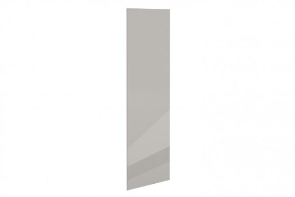 Decorative overlay for Amika cabinets, 44.6x95.6 cm, pearlescent gray glossy color