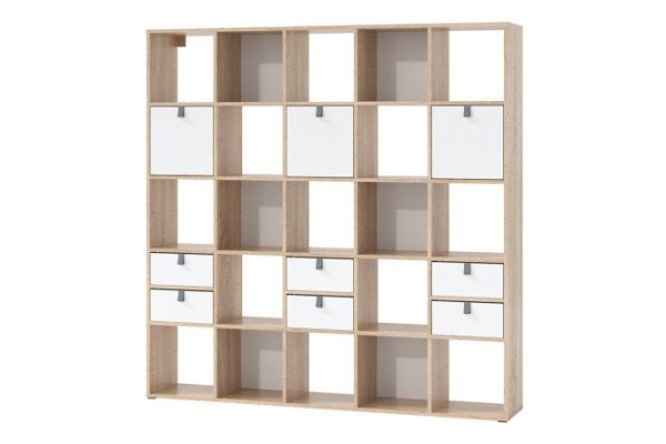 Bricks rack 25 sections with drawers