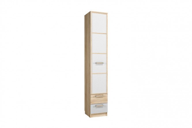 Linen closet with drawers Funk 40.2x225.6x41.4 cm