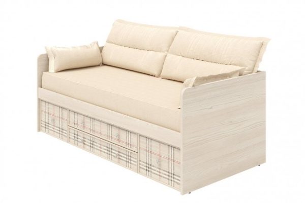 Children's bed Cambridge 90x190 cm color pine Scandinavia