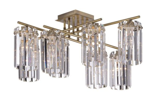 Chandelier CITILUX Axis 24 sq.m., 70x31x70 cm, E14