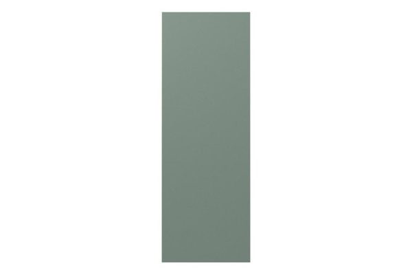 Decorative side wall Sienna for wall cabinets 33.7x96 cm, mint color