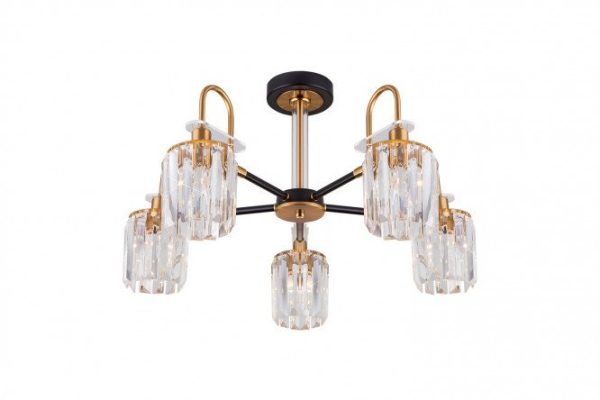 Chandelier EUROSVET Tenia 23 sq.m., 63x34x63 cm, E14