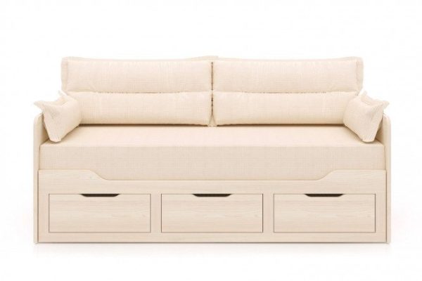 Children's bed Cambridge 80x190 cm color pine Scandinavia