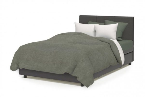 Ottoman with lifting mechanism Classic color chocolate, brown 160x198 cm