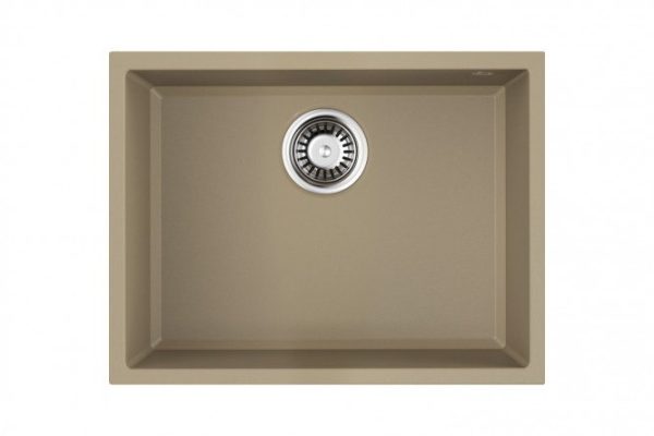 Inset sink OMOIKIRI Tedori 54-U-CH 4993993, champagne 55x42x20 cm