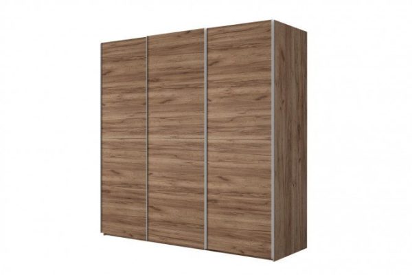 3-door wardrobe Comet 300x240 cm kraft oak tobacco