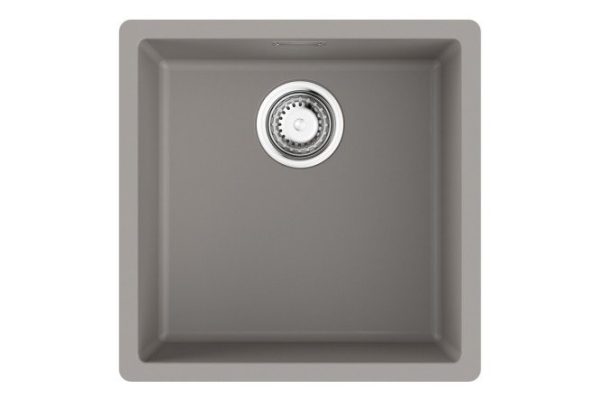 Inset sink OMOIKIRI Yamakawa 45T-Integra-GR 4997254 45.6x45.6x20 cm