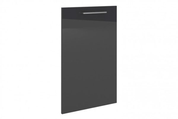 Amika dishwasher front 44.6x71.6 cm, graphite black color
