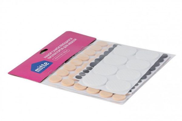 Set of furniture protectors MITTE HM247 124 pcs.