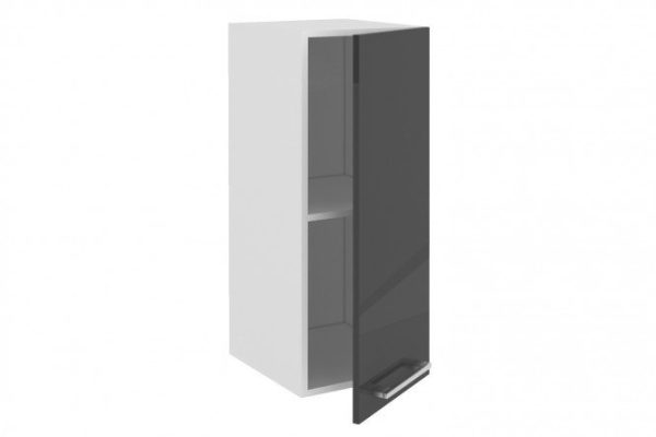 Front for Amika cabinet 29.6x71.6 cm, color black graphite
