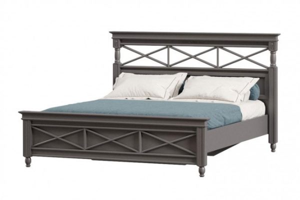 Amelie bed color onyx gray